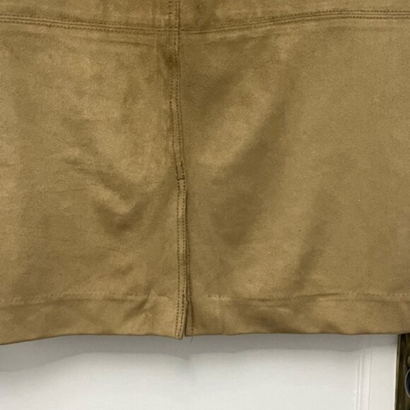 Liz Claiborne Faux Suede Skirt Size 12 - Picture 7 of 12